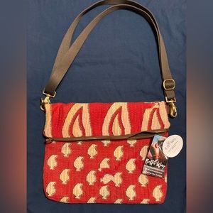 Better Way Designs Large Red Crossbody Handbag